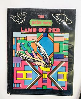 Peter Max Hard Cover book in color