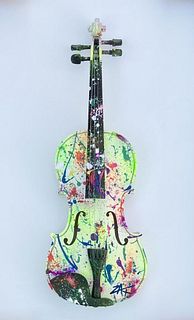 E.M. Zax Hand painted violin  "Violin "