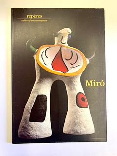 Joan Miro Refrance Book 