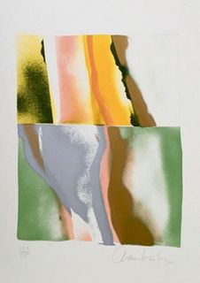 John Chamberlain (1927-2011) Lithograph on Arches paper