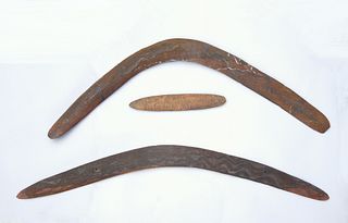 Tjurunga and (2) Boomerangs.