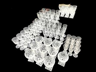 LEHMANN 60PCS ASSSORTMENT OF GLASSES- BACCARAT