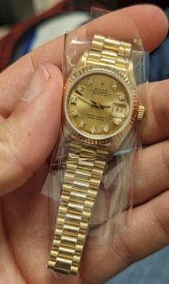 Rolex 69178, Ladies Datejust, 28mm with Champagne