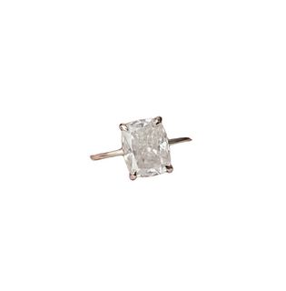 6.00cts Cushion Diamond Solitaire F-VS1 set in 14k