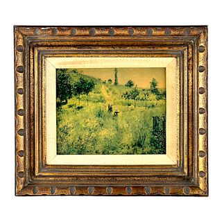 Vintage Framed Renoir Pierre Auguste Print
