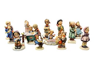 Collection Of 14 German Hummel Figurine