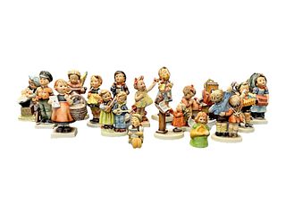 Collection Of 17 German Hummel Figurine