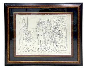 Pablo Picasso 'Matador, Nudes' Lithograph