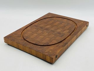 Vintage Teak Cutting Board made in Denmark by Digsmed