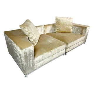 2 Piece Sectional Sofa made in Italy by Saba Italia