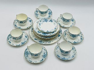 24 pieces dinner ware by Crafton China BAJ and Sons England.