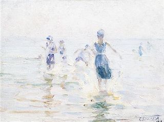 Francesco J. Spicuzza, (Wisconsin, 1883-1962), Splashing, 1918