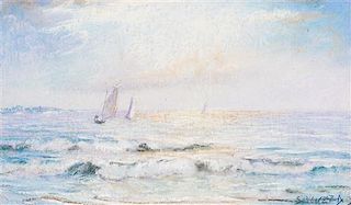Francesco J. Spicuzza, (Wisconsin, 1883-1962), Sails at Sea