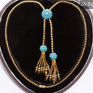 VICTORIAN TURQUOISE NECKLACE