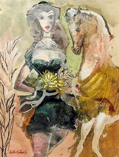 Lester O. Schwartz, (Wisconsin, 1912-2005), Yellow Bouquet