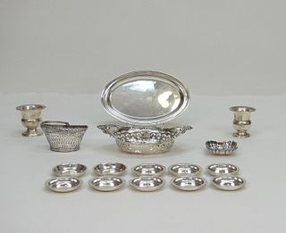 Group of Sterling Silver Tableware.