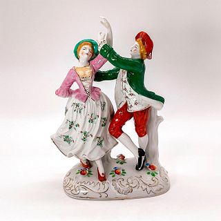 Capodimonte Style Porcelain Figure of Dancing Couple