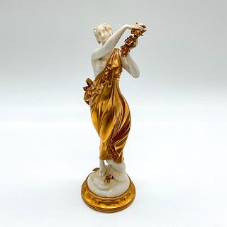 Capodimonte Style Golden Greek Statuette