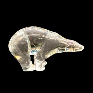 Baccarat Crystal Animal Figurine, Polar Bear