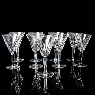 9pc Waterford Crystal Water Goblets, Sheila