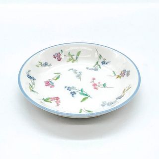 Royal Worcester Round Pin Tray, Forget Me Not