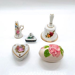 5pc Assorted Decorative Ceramic Collectibles