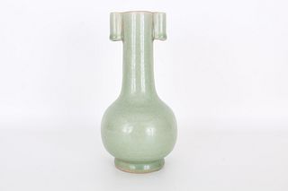 Chinese Longquan celadon arrow vase