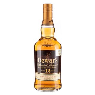 Dewar's. 12 años. Special Reserve. Blended. Scotland. En presentación de 750 ml.