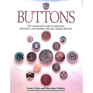 A BAG OF BOOKS ABOUT BUTTONS