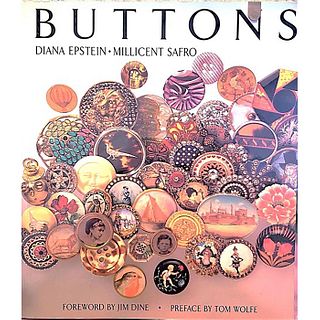 A GORGEOUS ALL COLOR BOOK ON BUTTONS