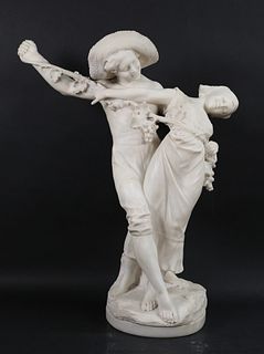 Emilio Fiaschi Alabaster Sculpture