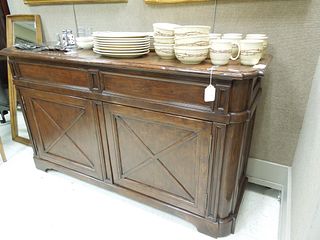 Sterling Collection 2-Door 2-Drawer Sideboard.