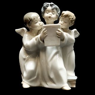Lladro Singing Angels Figurine