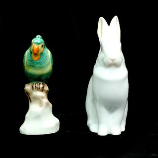 Two Herend Porcelain Figurines