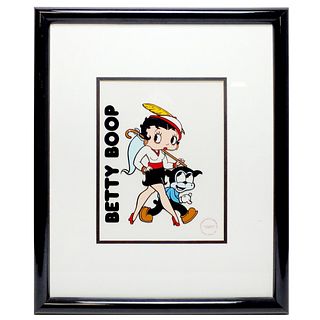 Limited Edition Betty Boop Serigraph Cel