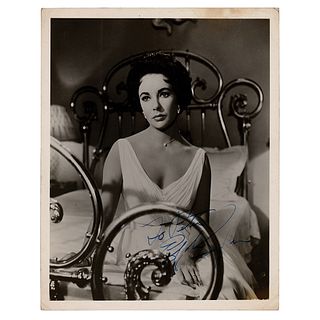 Elizabeth Taylor Signed Photograph