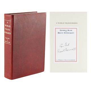 George Bush Signed Book