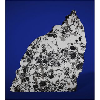 Maslyanino Meteorite Partial Silicated Iron Slice