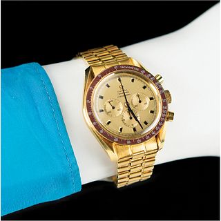 Gus Grissom 18K Gold Omega Speedmaster Professional 1969 Apollo 11 Commemorative Watch