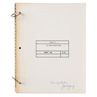 John Young&#39;s Apollo 11 Training-Used Lunar Surface Maps Book