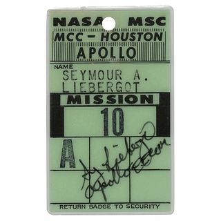 Sy Liebergot&#39;s Apollo 10 Mission Badge