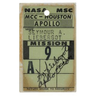 Sy Liebergot&#39;s Apollo 9 Mission Badge