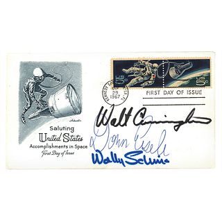 Apollo 7 Signed First Day Cover