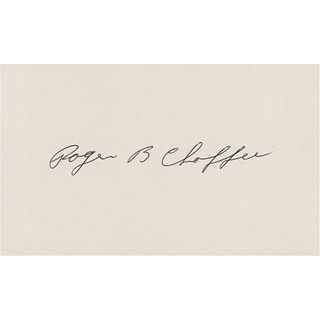 Roger Chaffee Signature