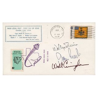 Apollo 7 Signed Launch Day FDC
