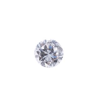GIA 1.06ct D I1 Round Brilliant Diamond