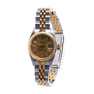Rolex Ladies Datejust 26mm Two Tone Automatic Watch 69173