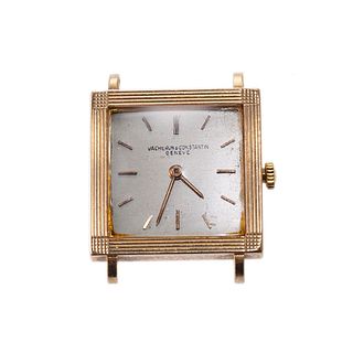 Vacheron Constantin 18k Gold Manual Wind Square Watch Head