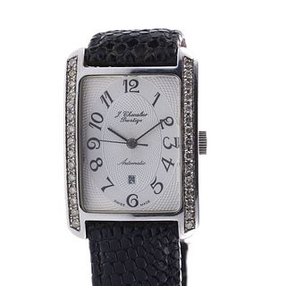 J Chevalier Prestige Diamond Automatic Watch 