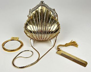 Judith Leiber Chatelaine Rhinestone Handbag